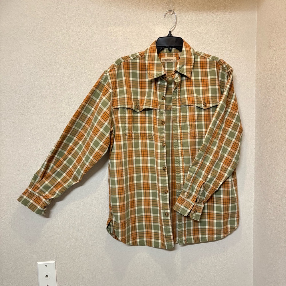 Ruff Hewn Men’s Medium Plaid Flannel Shirt